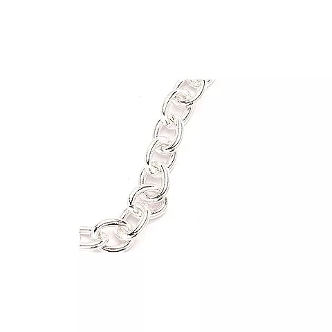BNH Anker runden Halskette aus Silber 42 cm x 6,1 mm