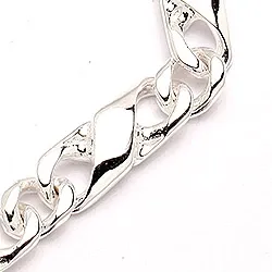 Bnh cash halskette aus silber 50 cm x 6,5 mm