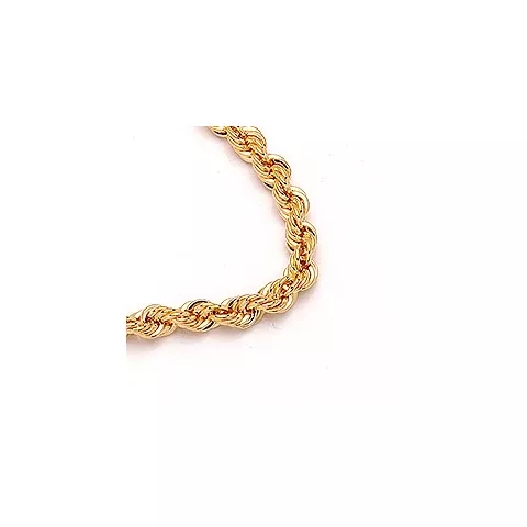 BNH cordel-Armband aus 14 Karat Gold 17 cm x 2,7 mm