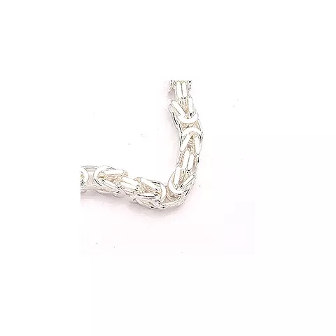 Königarmband aus Silber 23 cm x 3,2 mm