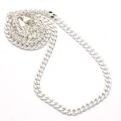 BNH Panzerhalskette aus Silber 42 cm x 9,0 mm