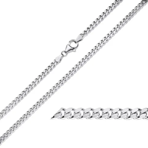 Kollektionsmuster BNH Panzerarmband aus Silber 21 cm x 3,3 mm