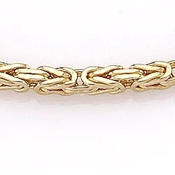 BNH Fußkette aus 14 Karat Gold 24-26 cm x 1,8 mm