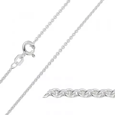 BNH Anker runden Halskette aus Silber 90 cm x 1,5 mm