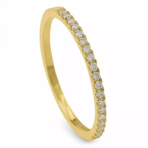 eng Diamant Goldring in 14 Karat Gold 0,16 ct