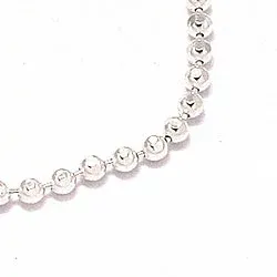 Karte Kugelhalskette aus Silber 50 cm x 1,4 mm