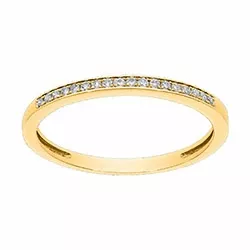 eng Diamant Gold Ring in 14 Karat Gold 0,07 ct