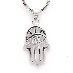 Hamsas Hand Anhänger aus Silber