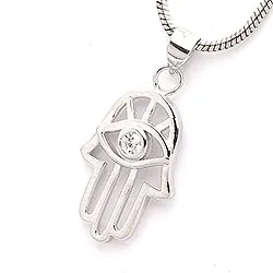 Hamsas Hand Anhänger aus Silber