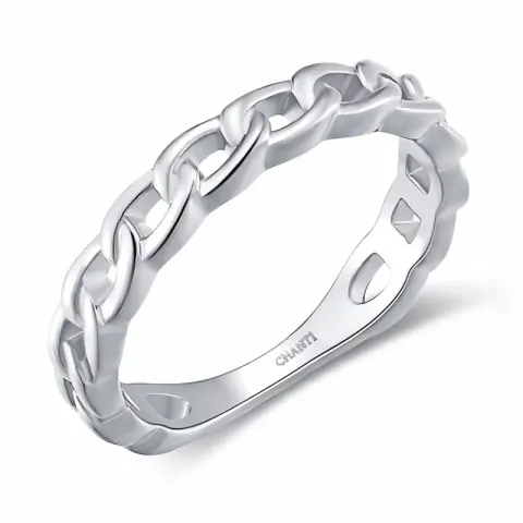 panzer Ring aus Silber