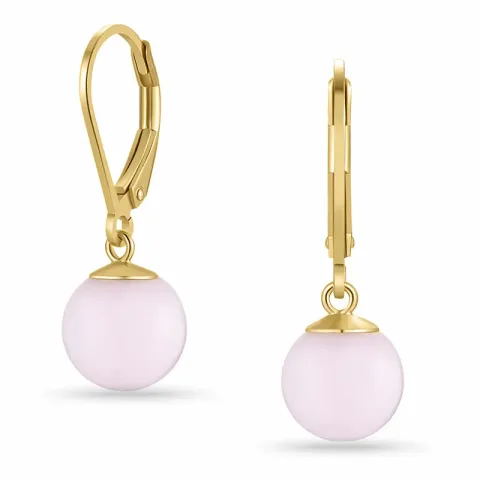 Ohrringe in vergoldetem Silber - Loom Stones