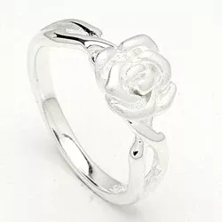 Rose Ring aus Silber