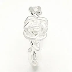 Rose Ring aus Silber