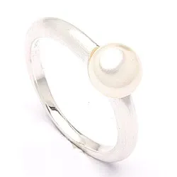 Perle Ring aus Silber