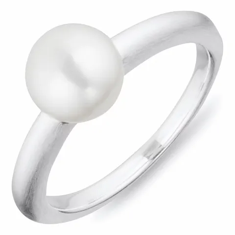 Perle Ring aus Silber