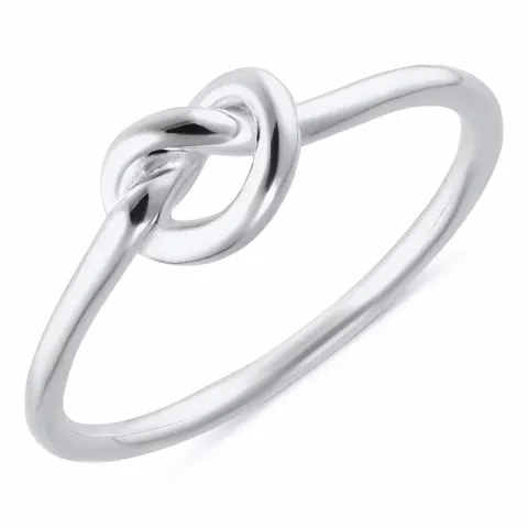 Kollektionsmuster Knoten Ring aus Silber