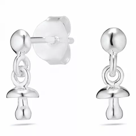 Schnuller Ohrringe in Silber