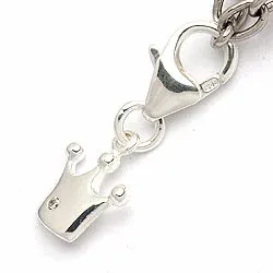 Krone Charms für Armband aus Silber