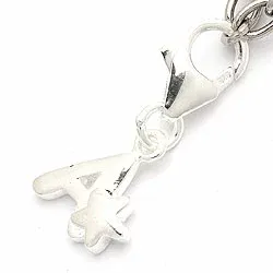 Buchstab a Charm Anhänger aus Silber