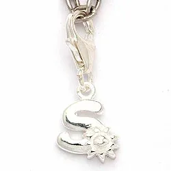 buchstab s Charm Anhänger aus Silber