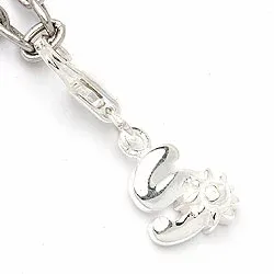 buchstab s Charm Anhänger aus Silber