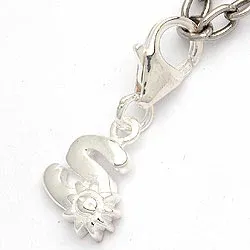 buchstab s Charm Anhänger aus Silber