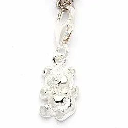 Teddybär Charm Anhänger aus Silber