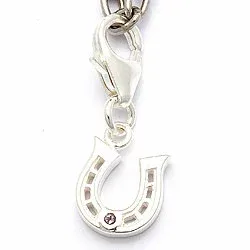 Hufeisen Charms Anhänger aus Silber