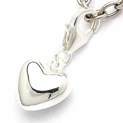 Herz Charms Anhänger aus Silber