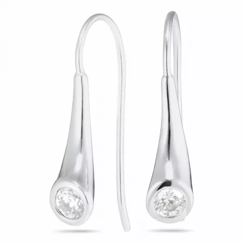 Lange Ohrringe in Silber