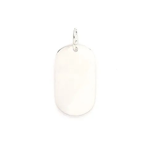 dogtag Anhänger aus Silber