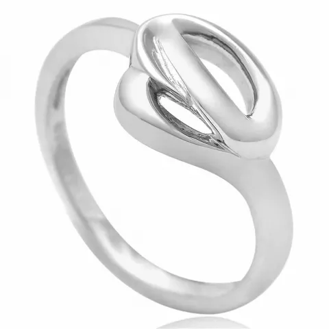Polierter Silber Ring aus Silber