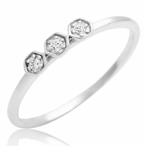 Zirkon Ring aus Silber