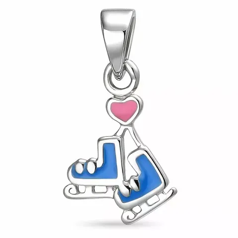 Schlittschuhe Anhänger aus Silber