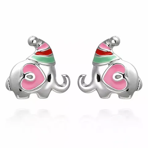 Elefant ohrringe in silber