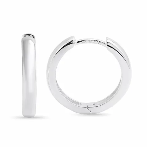 18 mm Kreole in Silber