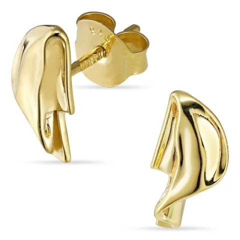 Ohrstecker in vergoldetem Silber
