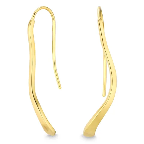 Ohrringe in vergoldetem Sterlingsilber