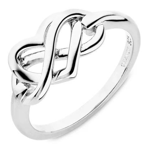 infinity Ring aus Silber - Amoré