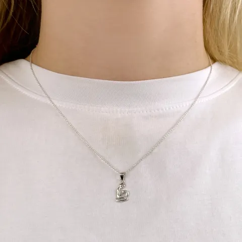 Jungfrau Sternzeichen Anhänger aus Silber