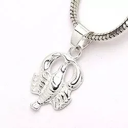 Sternzeichen Krebs Anhänger aus Silber