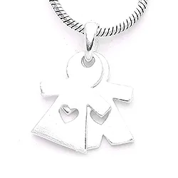 Junge/Mädchen Anhänger aus Silber