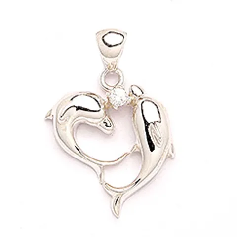 Delfin Anhänger aus Silber