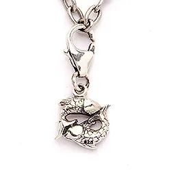 Fische Charms Anhänger aus Silber