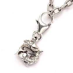 Fische Charms Anhänger aus Silber
