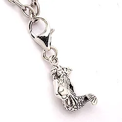 Wassermann Sternzeichen Charm Anhänger aus oxidiertem Sterlingsilber