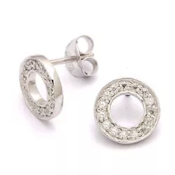 Kreis Ohrringe in Silber