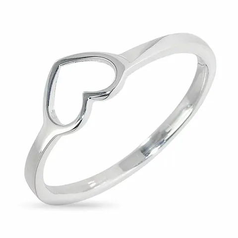 Fingerringe Herz Ring aus Silber