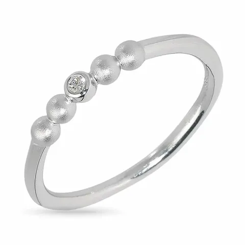 Elegant kugel ring aus silber