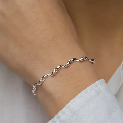 Armband aus Silber  x 4,3 mm